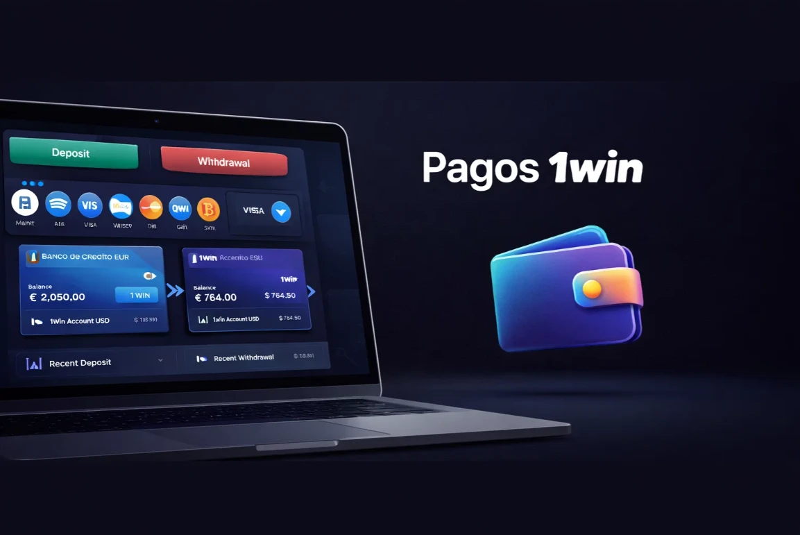 Cómo depositar y retirar dinero en 1win casino