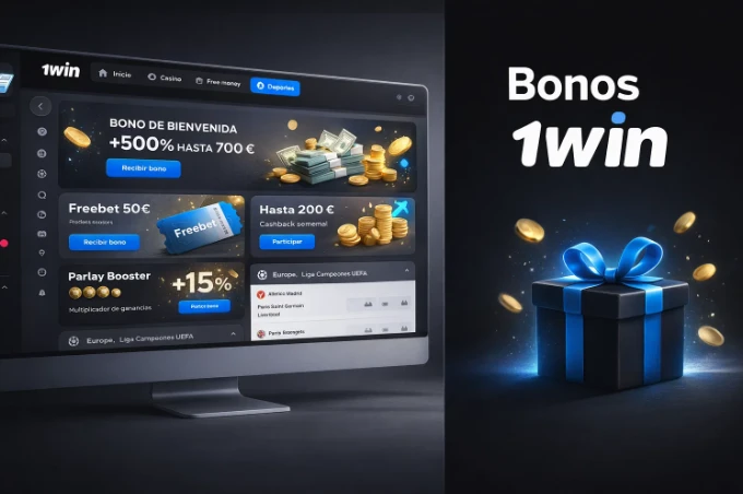 Bonos y promociones para apuestas en 1win