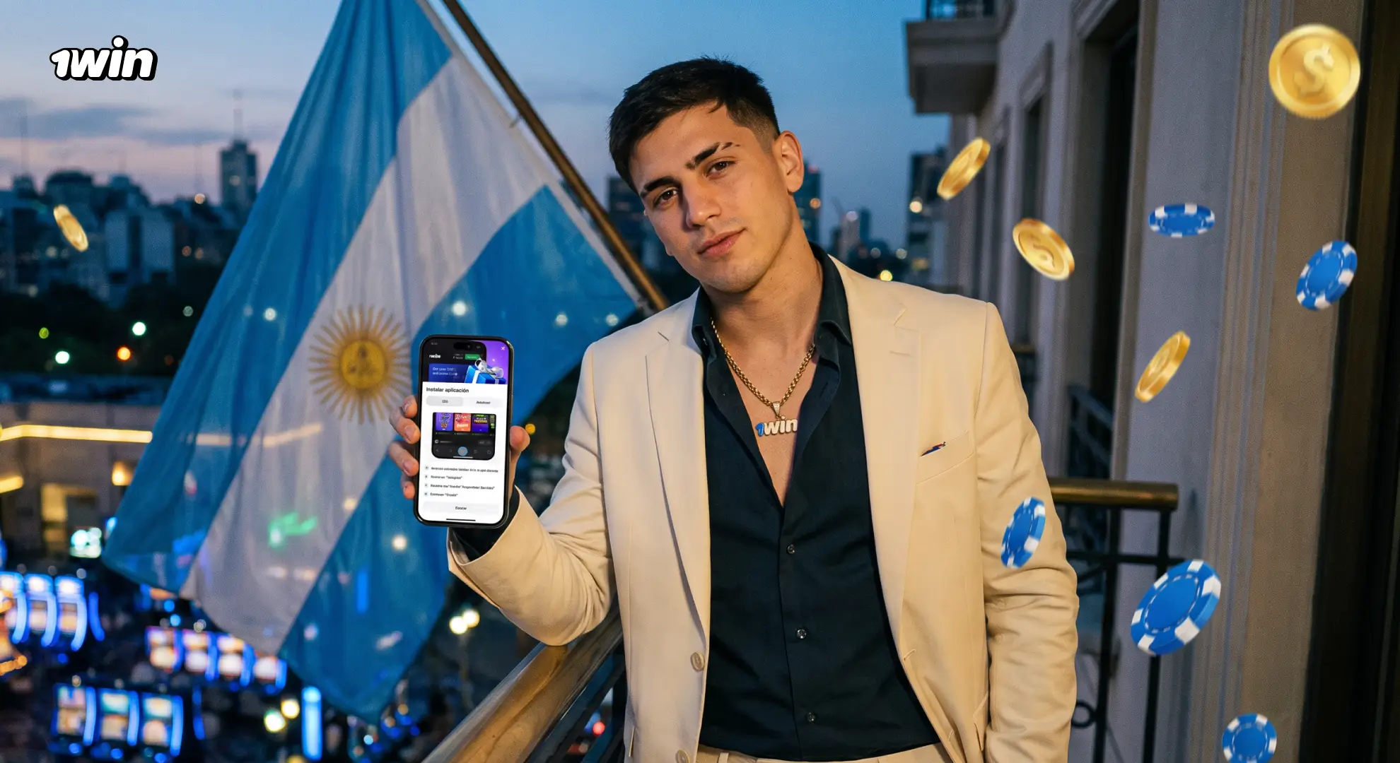 Descarga del APK de 1win para Android