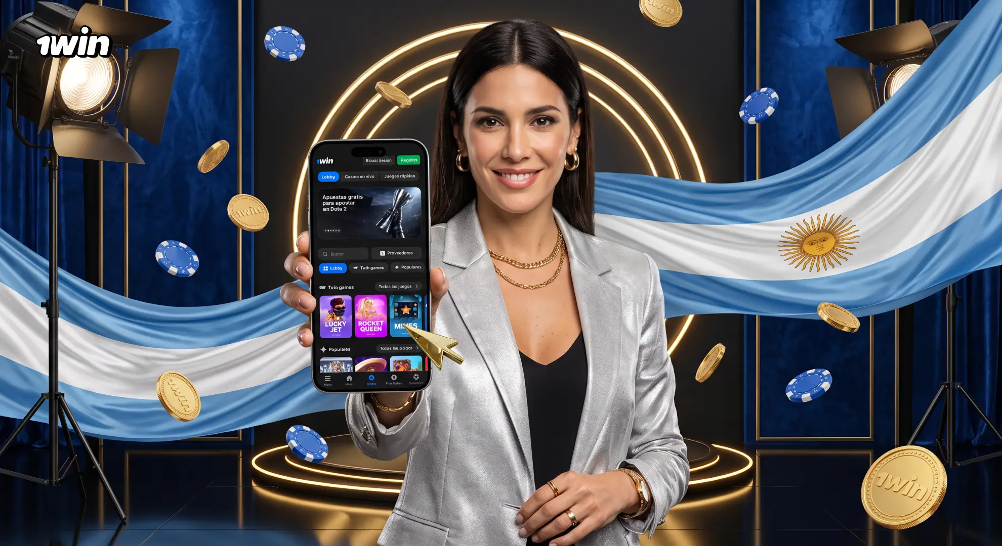 Apuestas deportivas en 1win Argentina